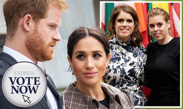 Meghan Markle news: Should Meghan Markle and Harry be replaced on royal frontline by Eugenie or Beatrice?