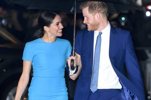 Meghan and Harry stepped down from royal duties in March Meghan and Harry stepped down from royal duties in March