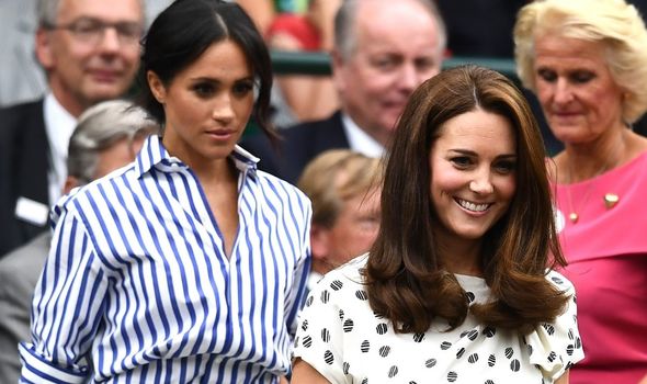 Meghan and Kate were often seen together in 2018 Meghan and Kate were often seen together in 2018