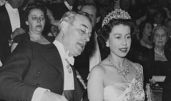 Mountbatten talking to the Queen -- he spent years on the edges of the Royal Family Mountbatten talking to the Queen -- he spent years on the edges of the Royal Family