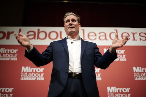 New management: Starmer has attempted to rebrand Labour as the patriotic party