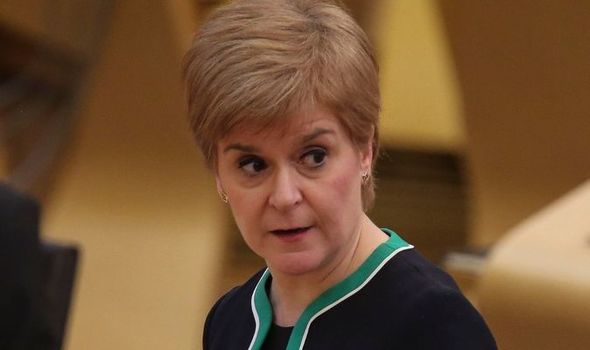 Nicola Sturgeon: The First Minister was accused of 'exerting control' over Scotland's institutions
