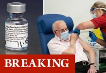 Pfizer vaccine warning: Two people suffer allergic reaction – regulator issues new advic | UK | News (Reports)