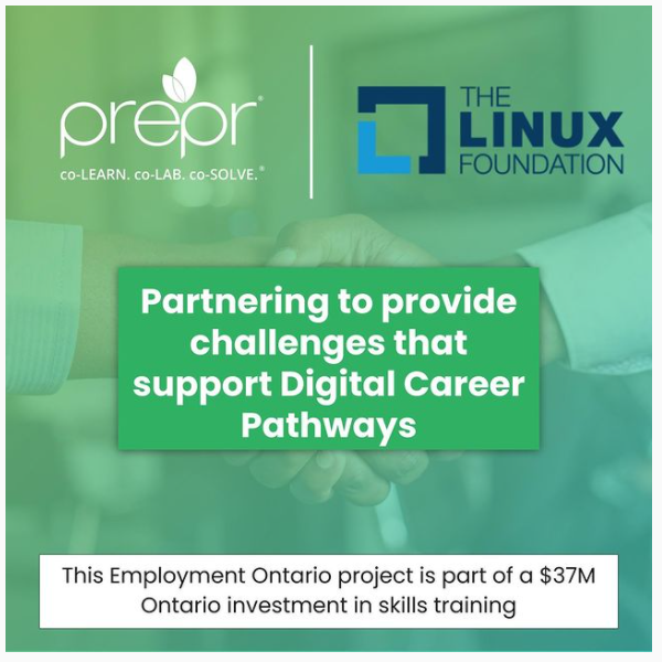 Prepr Partners with the Linux Foundation to Provide Digital Work-Integrated Learning through the F.U.N.™ Program