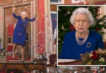 Queen MOCKED in brutal Channel 4 stunt as she dances on table for Christmas Speech spoof | Royal | News (Reports)