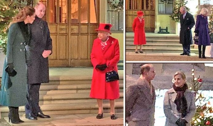 Queen all smiles as Charles, William and Kate unite for extraordinary event | Royal | News