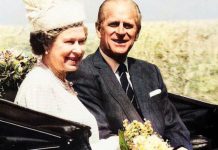 Queen and Prince Philip unrecognisable as classic royal Christmas card revived in colour | Royal | News (Reports)
