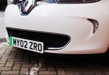 Road to Zero in sight as green number plates introduced on UK roads