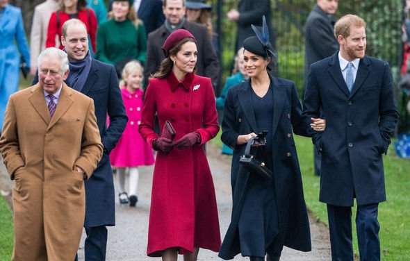 Royal Christmas: Harry and Meghan also accompanied the royals for Christmas in 2018 Royal Christmas: Harry and Meghan also accompanied the royals for Christmas in 2018