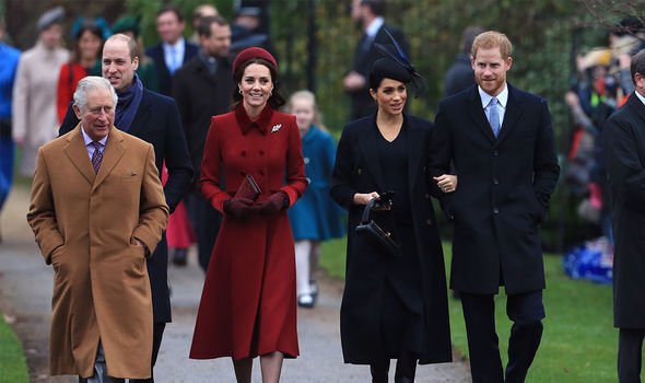Charles walked to the church service without Camilla in 2018