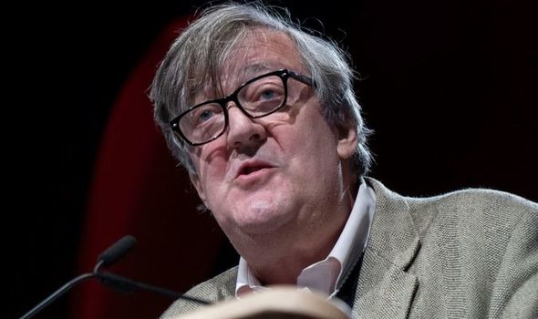 Stehen Fry: The Cambridge alumni staunchly defended the right to an opposing view