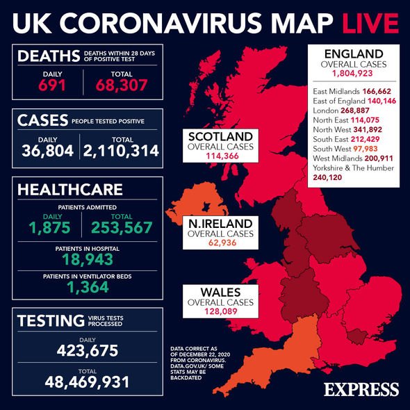 Tier 4: Covid  cases map