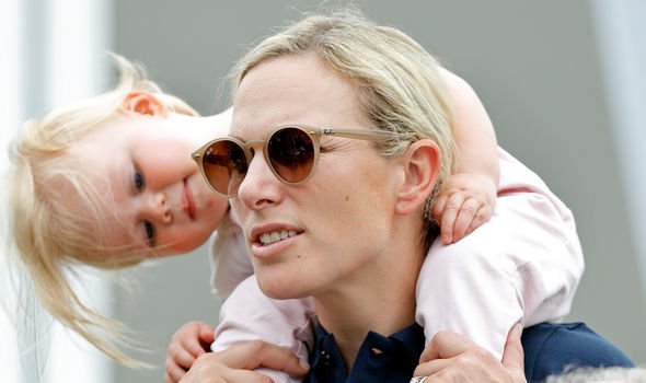 Zara is a very affectionate mother and other pictured with her children Zara is a very affectionate mother and other pictured with her children