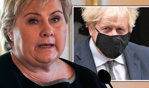 boris johnson norway