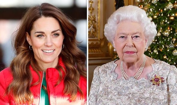 kate middleton queen elizabeth ii