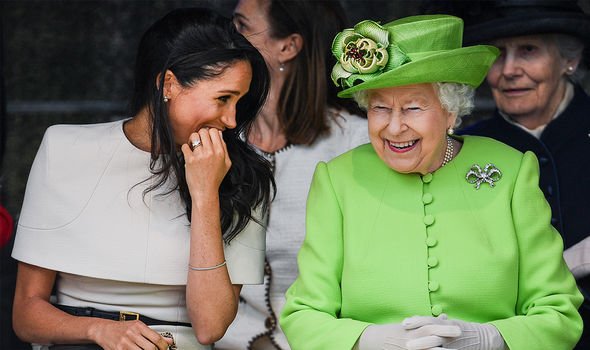 meghan markle queen elizabeth ii