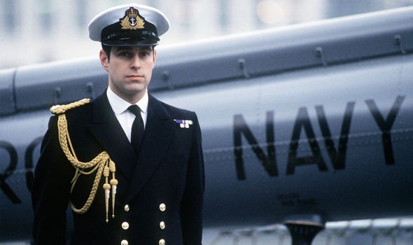 prince andrew navy