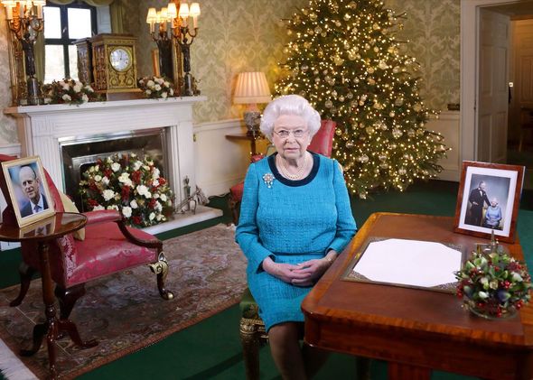 queen news queen christmas speech prince philip duke edinburgh royal news