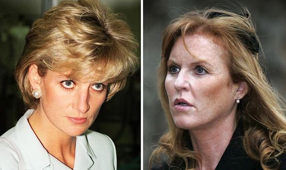Princess Diana and Sarah Ferguson
