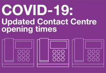COVID-19: January Update to Contact Centre opening hours