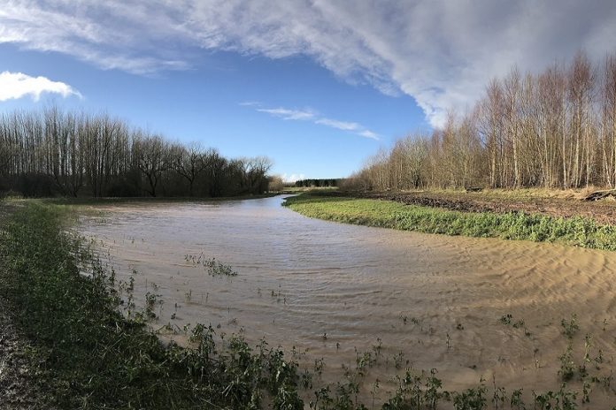 New natural flood management scheme helps protect homes