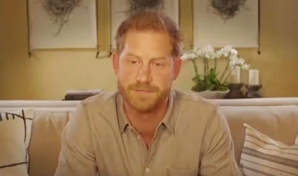 Harry speaking out in favour of taking action on climate change with the platform, Waterbear