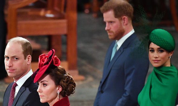 The two couples were last seen in public together during the Commonwealth Day service back in March 2020 The two couples were last seen in public together during the Commonwealth Day service back in March 2020