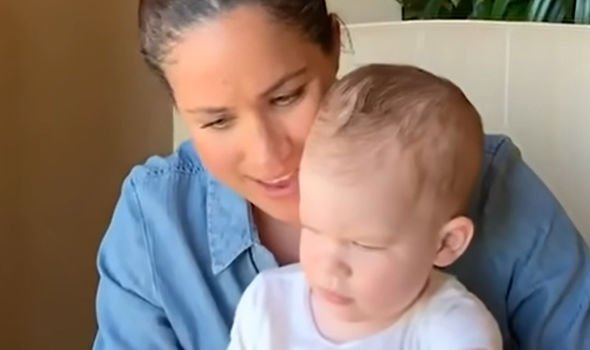 Meghan gave fans a sneak peek into her life with Archie in a short video recorded for his birthday last May Meghan gave fans a sneak peek into her life with Archie in a short video recorded for his birthday last May