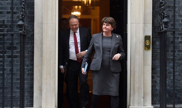 The DUP led by Arlene Foster is trying to lobby Downing Street to invoke Article 16 of the NI Protocol
