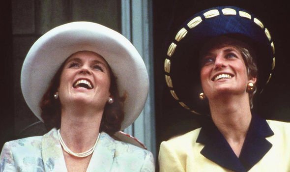 The two royals always appeared to be laughing together before their fallout