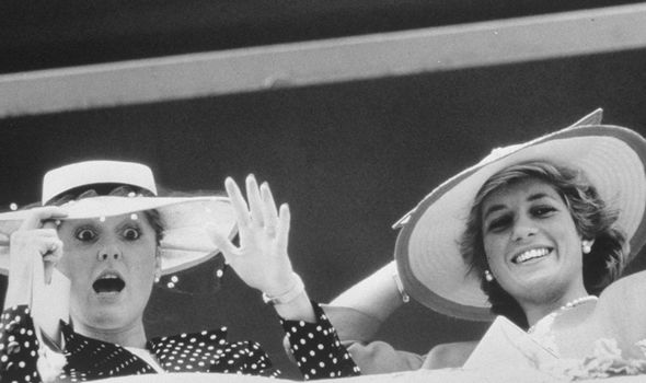 Fergie and Diana were nicknamed the merry wives of Windsor