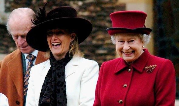 Sophie is especially close to the Queen