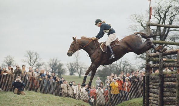 Anne first made her name riding Doublet Anne first made her name riding Doublet