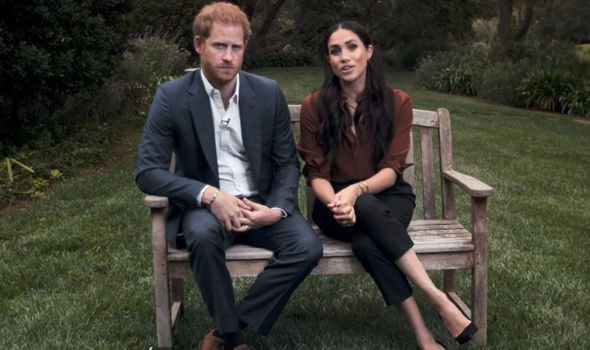 Meghan and Harry were accused of being political when encouraging the US public to register to vote Meghan and Harry were accused of being political when encouraging the US public to register to vote