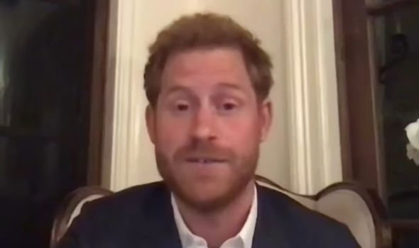 Harry speaking at the Travalyst summit last summer