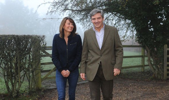 Carole and Michael were welcomed into the royal fold
