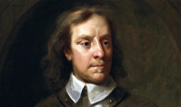Oliver Cromwell melted the crown into gold for coins Oliver Cromwell melted the crown into gold for coins