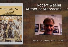 Author Robert Wahler Promotes His Book – Misreading Judas Author Robert Wahler Promotes His Book – Misreading Judas