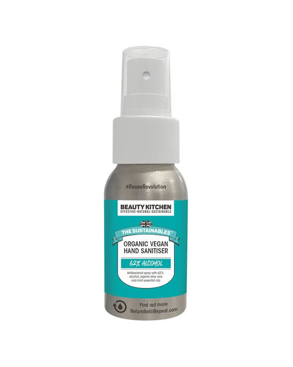 Beauty Kitchen Refillable Organic Vegan Hand Sanitiser