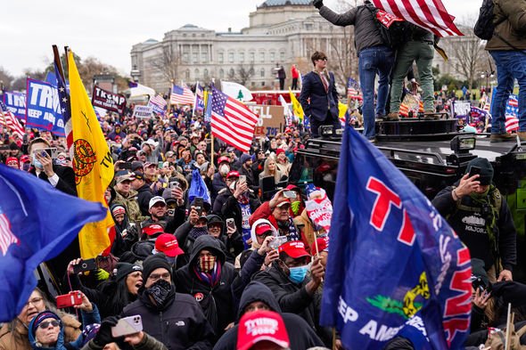 Capitol Hill: Trump supporters descended on the Capitol building yesterday
