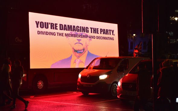 Corbyn out: In the end many voters and Labour members wanted to see the back end of Corbyn