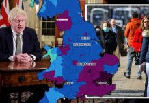 Covid cases mapped: Coronavirus infections rise in 93% of areas as lockdown begins | UK | News (Reports)