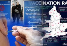 Covid vaccine rollout MAPPED: London lagging behind as 7.1 million get first dose | UK | News (Reports)