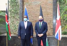 Defence Secretary visits Kenya and Somalia to discuss Al Shabaab