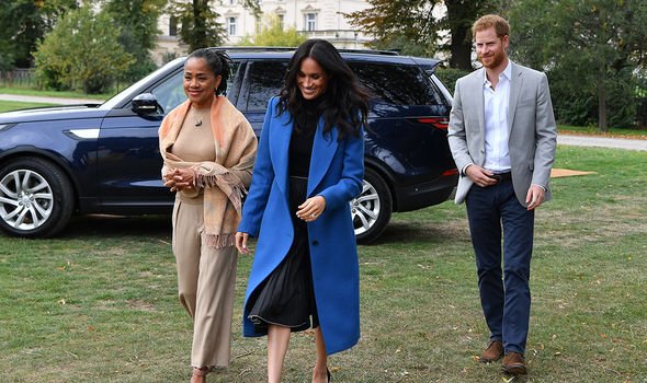 Doria Ragland, Meghan Markle and Prince Harry Doria Ragland, Meghan Markle and Prince Harry