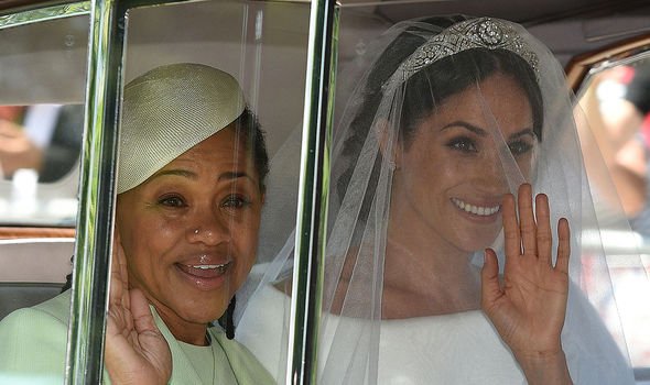 Doria Ragland and Meghan Markle Doria Ragland and Meghan Markle