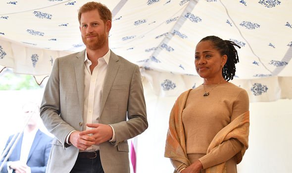 Doria Ragland and Prince Harry Doria Ragland and Prince Harry