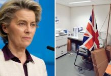 EU contempt laid bare as Union Flag found hidden in photocopying room | UK | News (Reports)