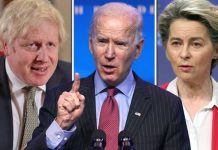 EU isolated with China as Boris Johnson given green light for deal with Joe Biden | UK | News (Reports)