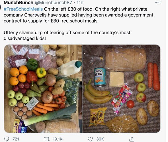 Food parcels 